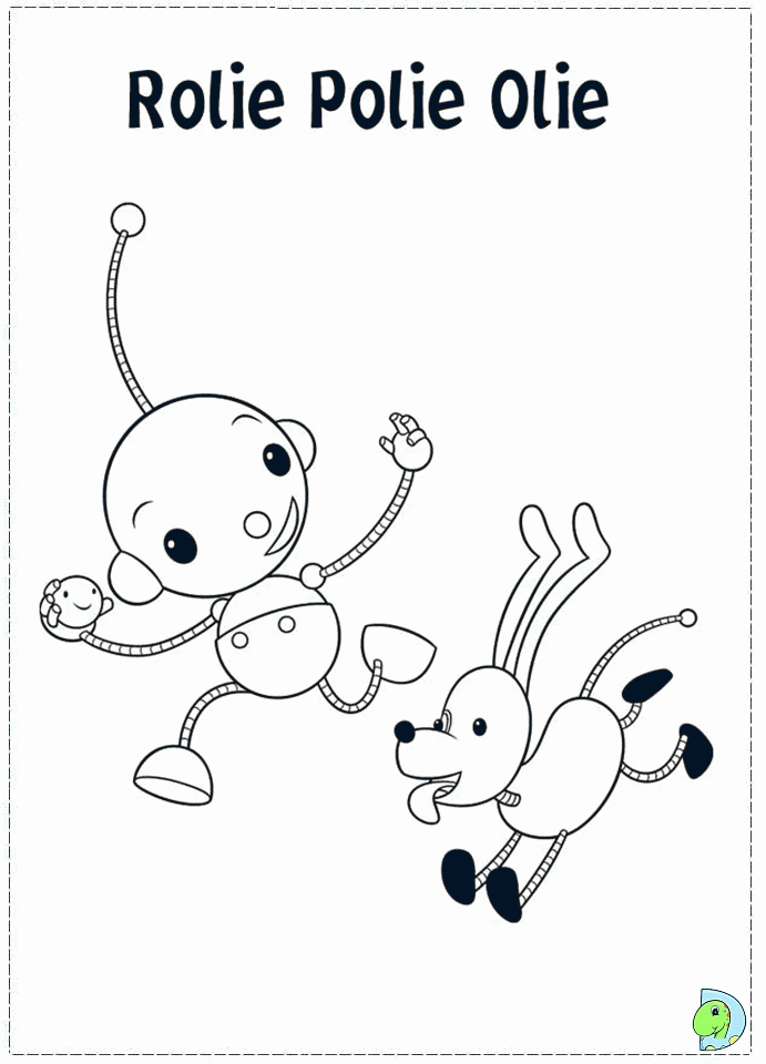 Rolie Polie Olie Coloring Pages - Coloring Home