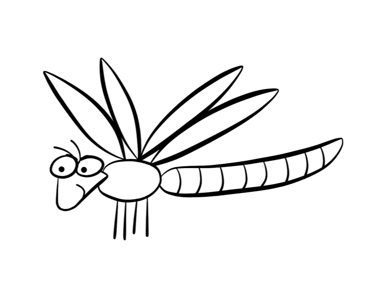 Dragon Fly Coloring Pages - Free Printable Coloring Pages | Free 