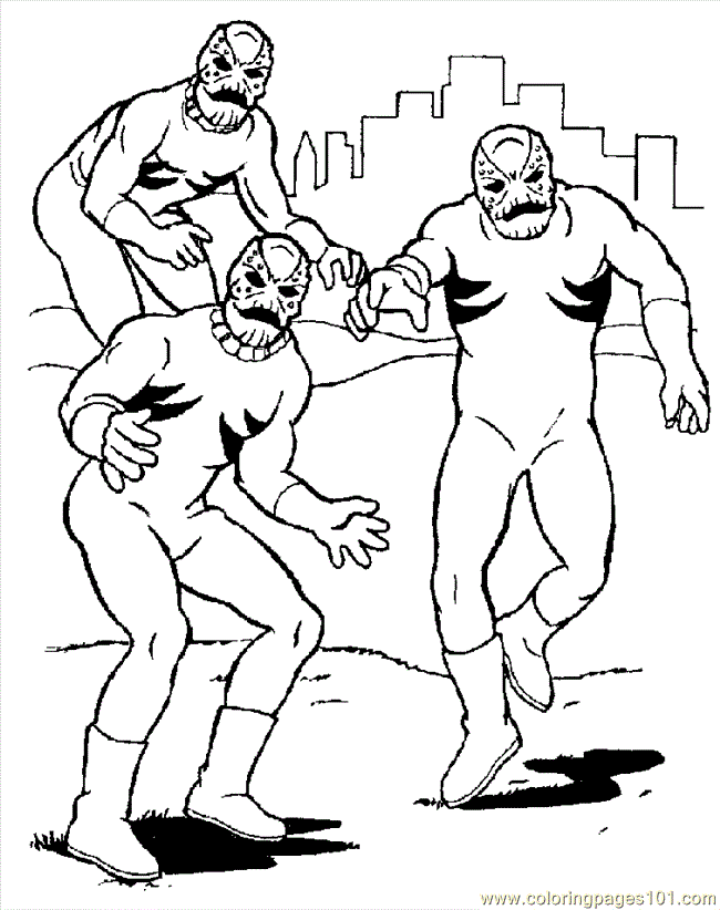 power man Colouring Pages