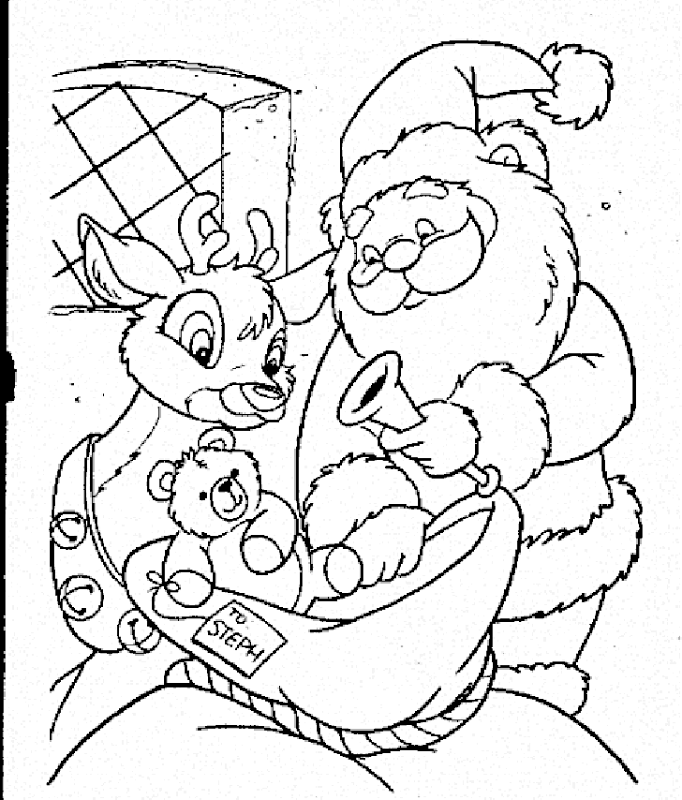 Rudolph Coloring Pages | Best Coloring Pages