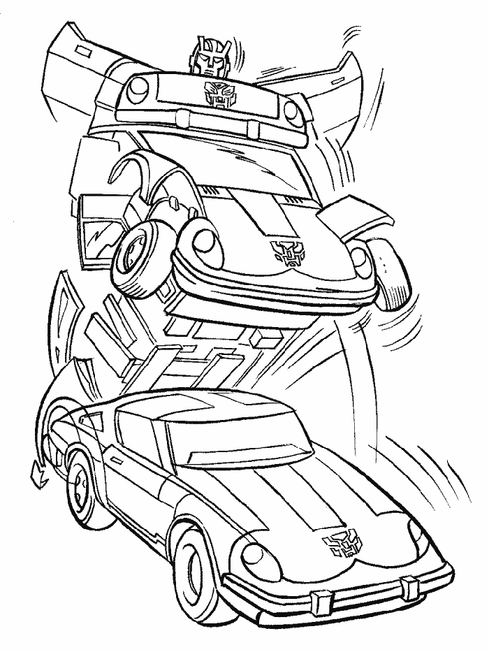 transformers coloring pages for