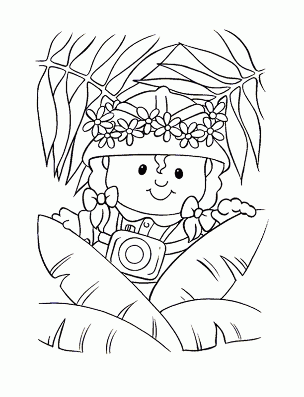 Little People | Free Printable Coloring Pages – Coloringpagesfun.com
