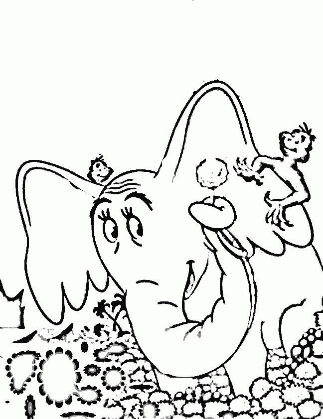Horton Hears A Who Coloring Pages | Coloring Pages
