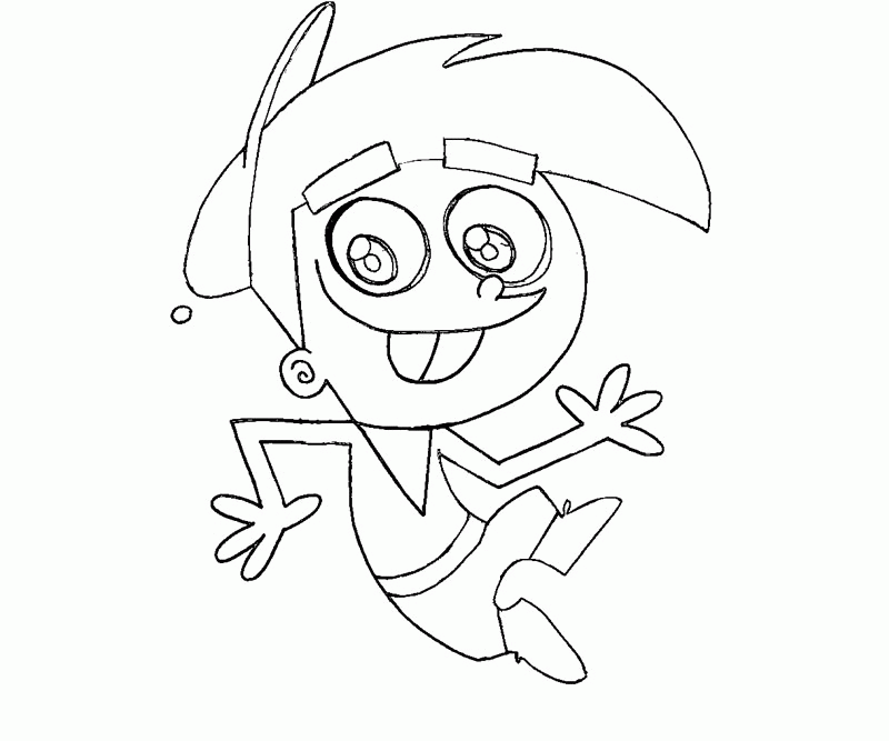 Timmy Turner Coloring Pages - Coloring Home.