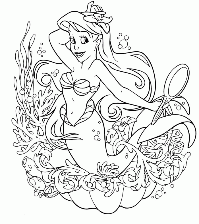 Online Coloring Page Sheet