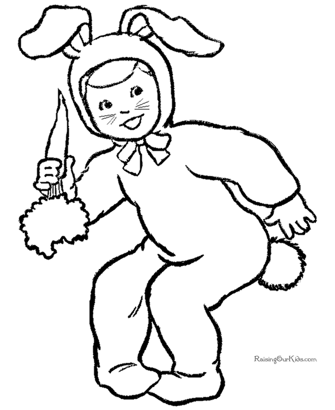 Printable Halloween coloring pages for kids - 014