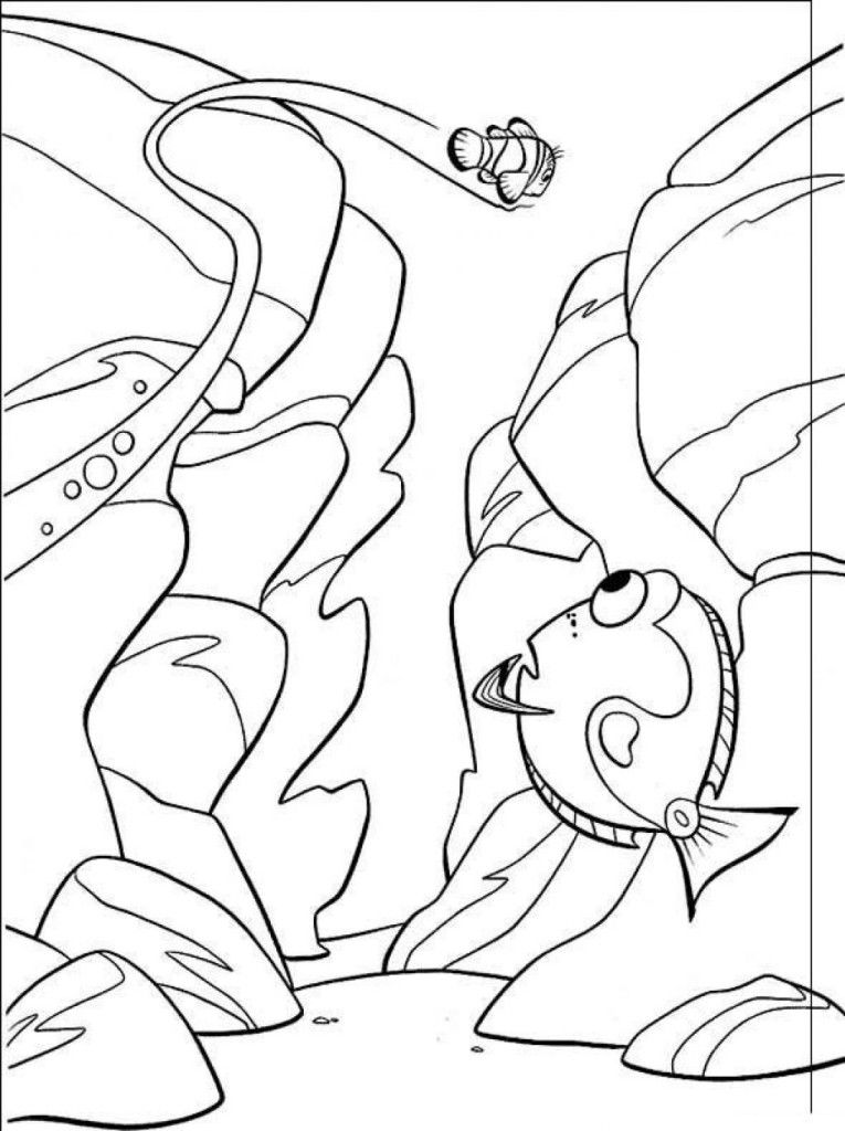 Latest Go Finding Nemo Coloring Pages - deColoring