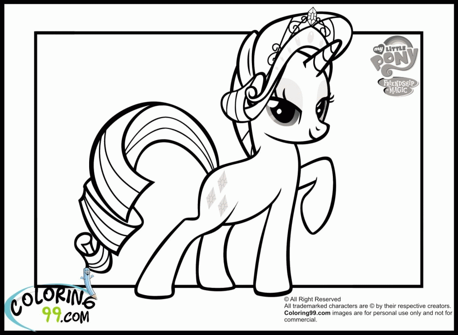 Mlp Princess Celestia Coloring Pages For Kids My Little Pony My Coloring Home