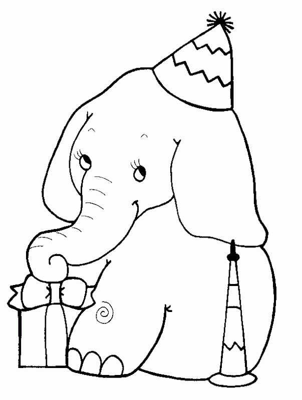 Printable Jungle Animal Coloring Pages