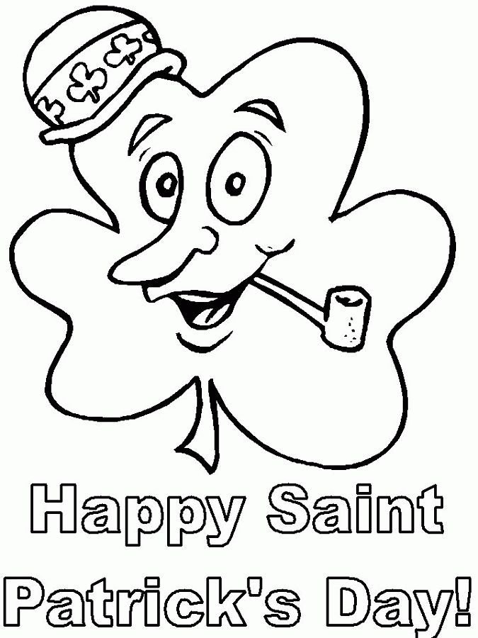 Saint Patrick Coloring Pages 101 | Free Printable Coloring Pages