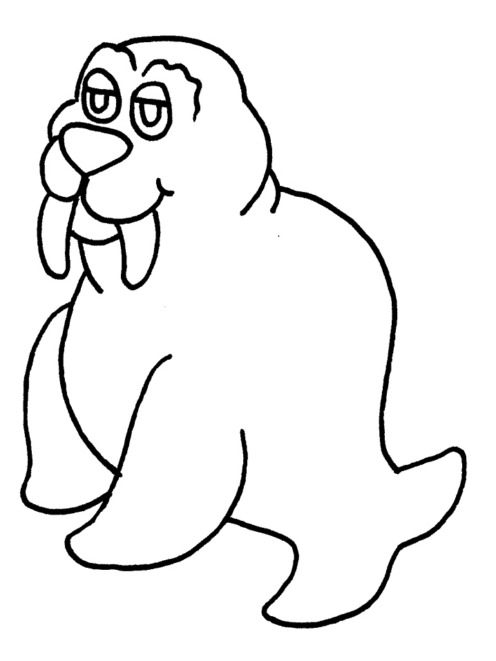 Walrus Coloring Pages - Free Printable Coloring Pages | Free 