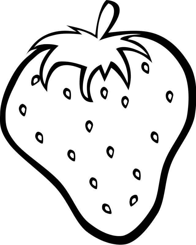 Kids Coloring Pages Of Fruit 235 | Free Printable Coloring Pages