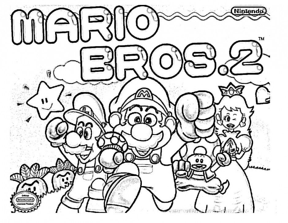 Coloring Pages 4 Let Me Love You Mario Online Coloring Pages 
