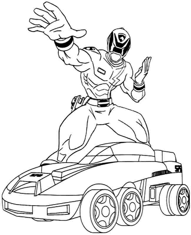 Movie Power Rangers Colouring Sheets Printable Free For Kids 