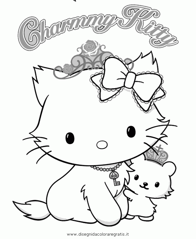 CHARMMY KITTY Coloriage