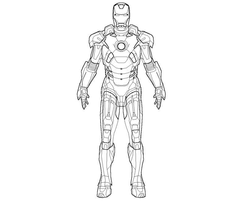Iron Man Coloring Pages For Kids | Download Free Coloring Pages