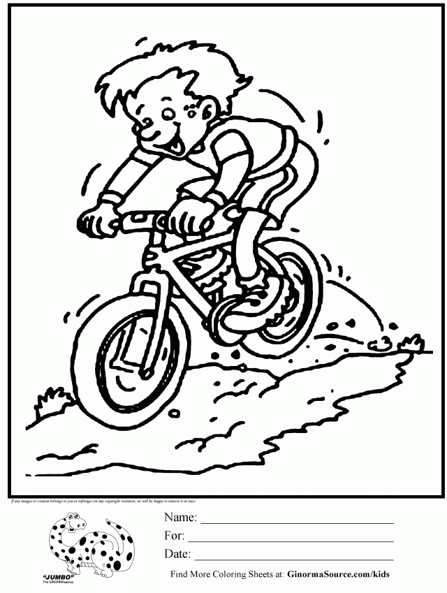 Mountain Bike Coloring Pages Trend 252360 Dirt Bike ...