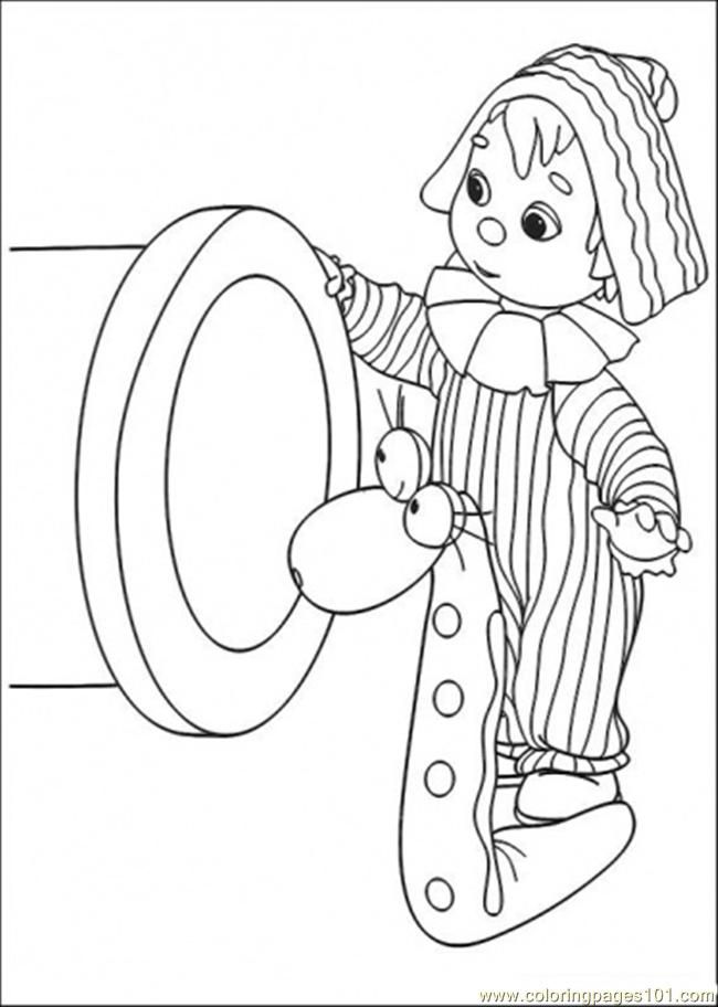 free printable Andy Pandy Coloring Page | HelloColoring.com 