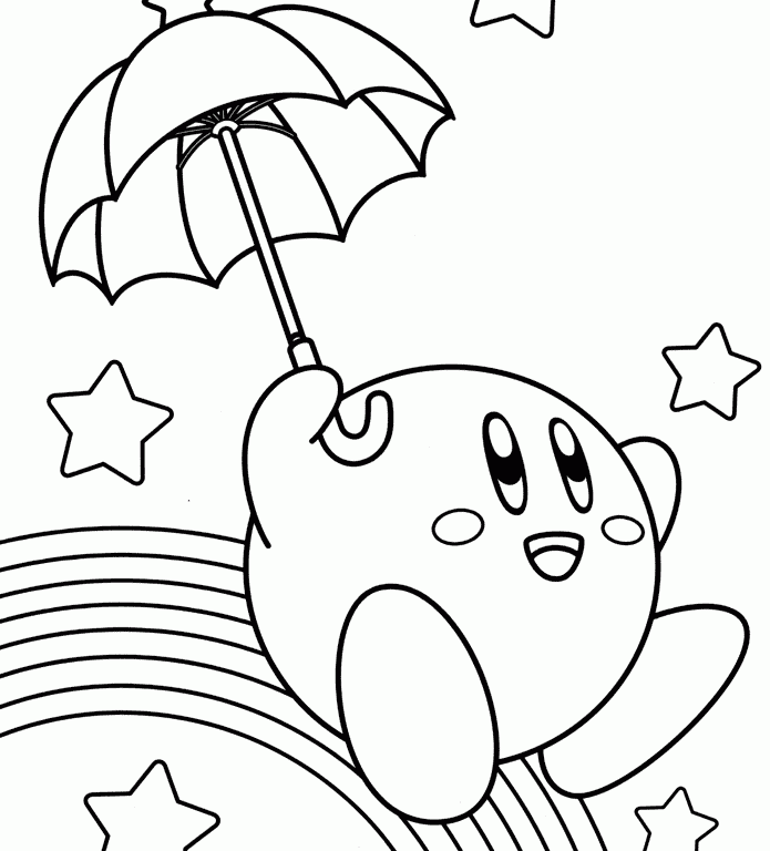 Kirby-coloring-pages |coloring pages for adults,coloring pages for 
