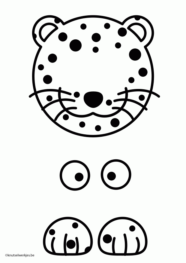 Crafts leopard 2 | 18381x Arts and crafts for children
