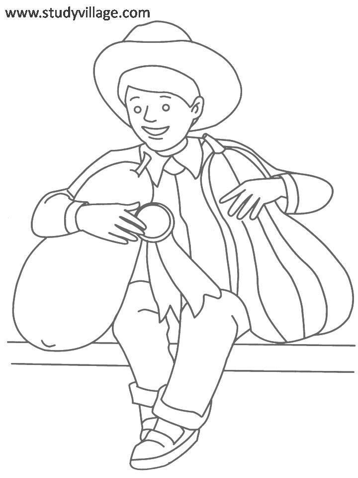 Summer Holidays Coloring Page For Kids 27: Summer Holidays - Coloring Home