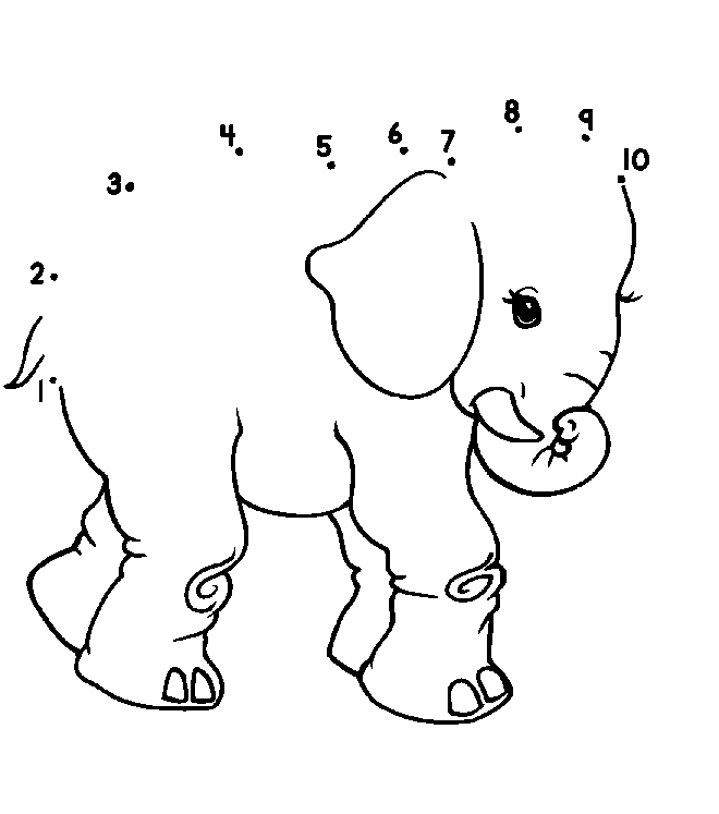 Elephants - 999 Coloring Pages