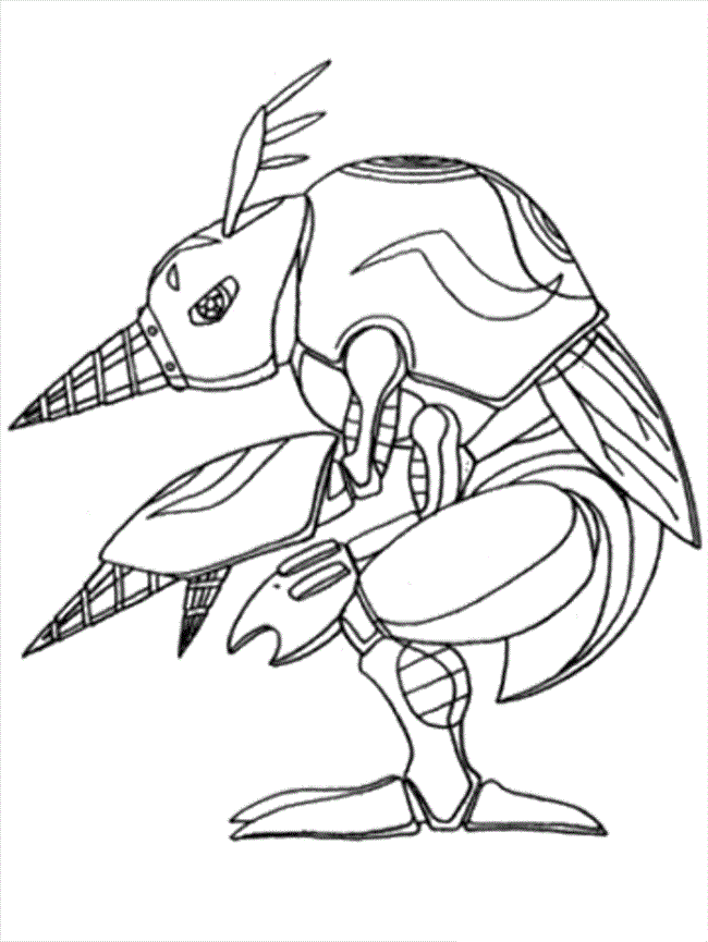 Digimon Coloring Pages for Kids- Free Coloring Pages to print