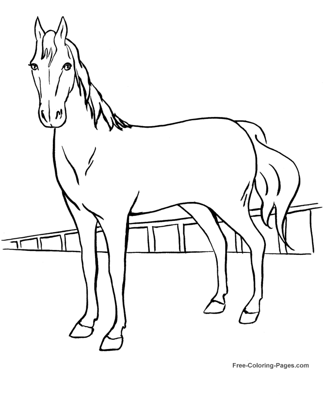 Horse coloring pages | FREE coloring pages | #25 Free Printable 