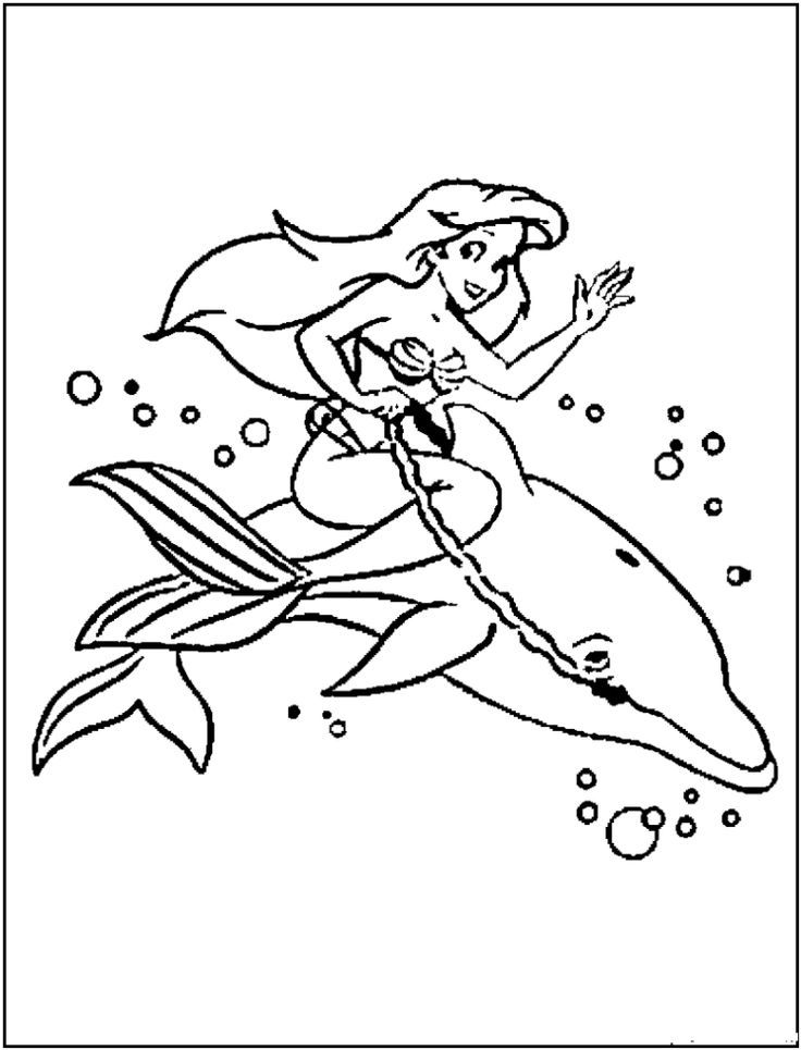 Princess Ariel Printables Coloring Pages | coloring sheets