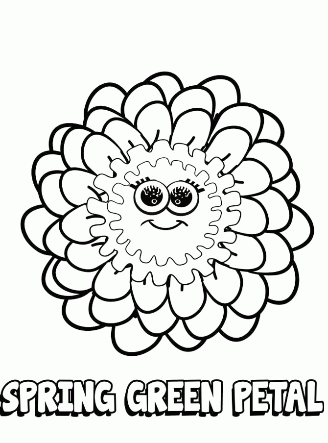 Event Coloring Pages : Girl Scout Day With Funny Symbols Coloring 