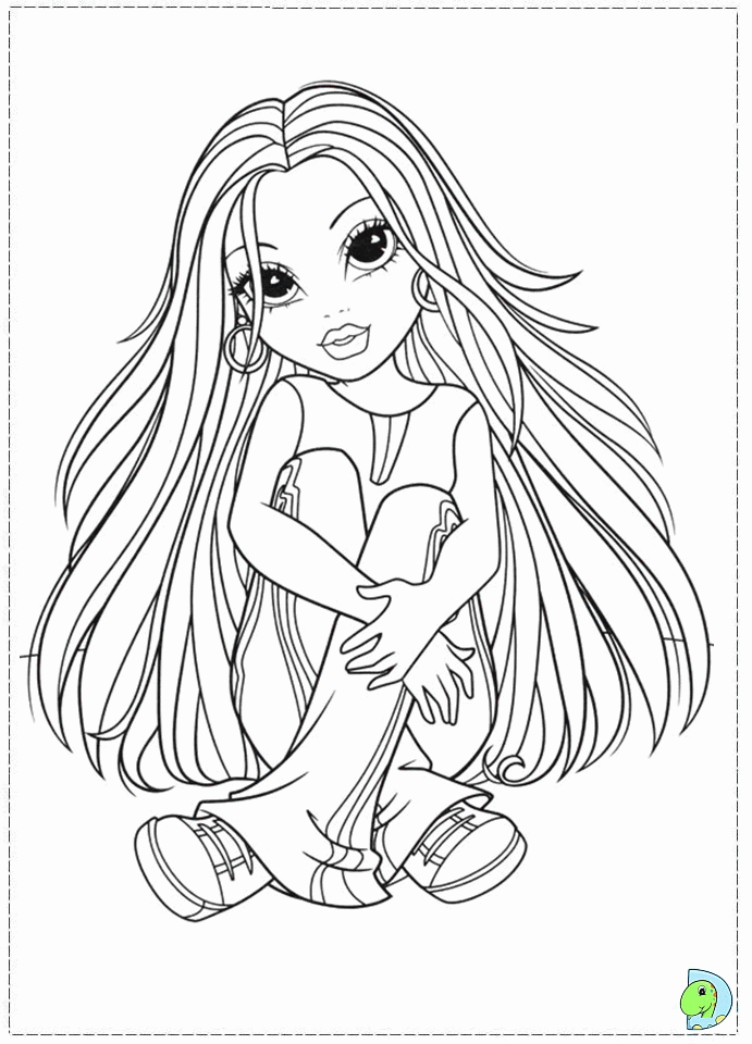 Moxie Girlz Coloring Pages - Coloring Home