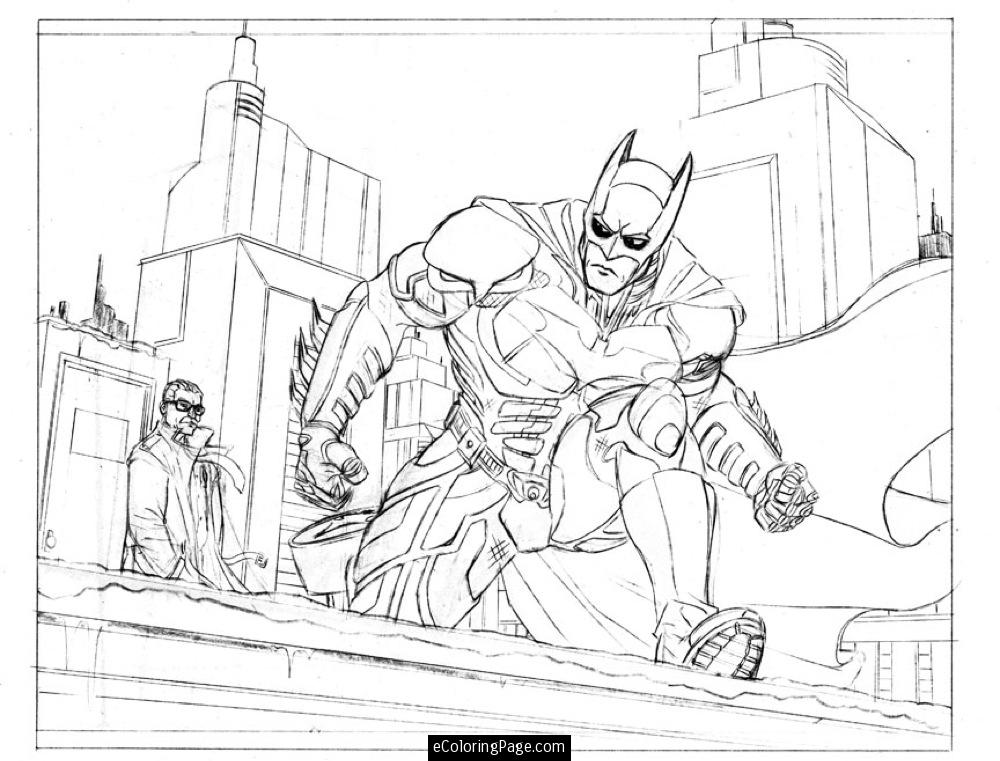 Superhero Coloring Pages To Print - Coloring For KidsColoring For Kids