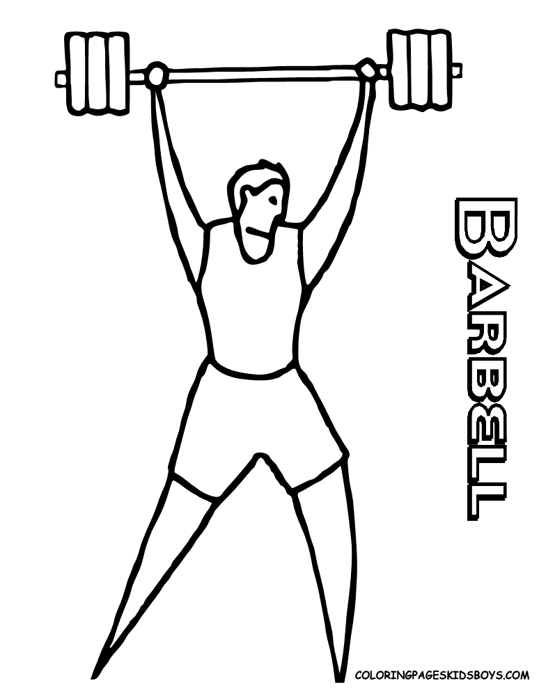 sports equipment Colouring Pages (page 2)
