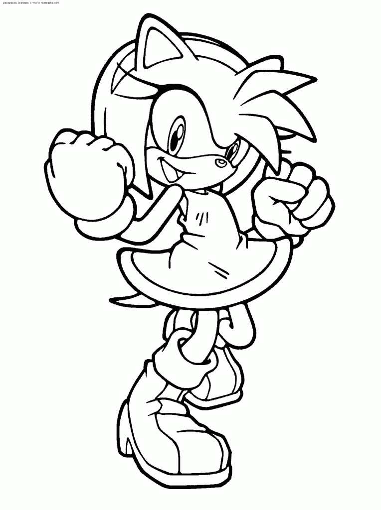 amy rose coloring pages  coloring home