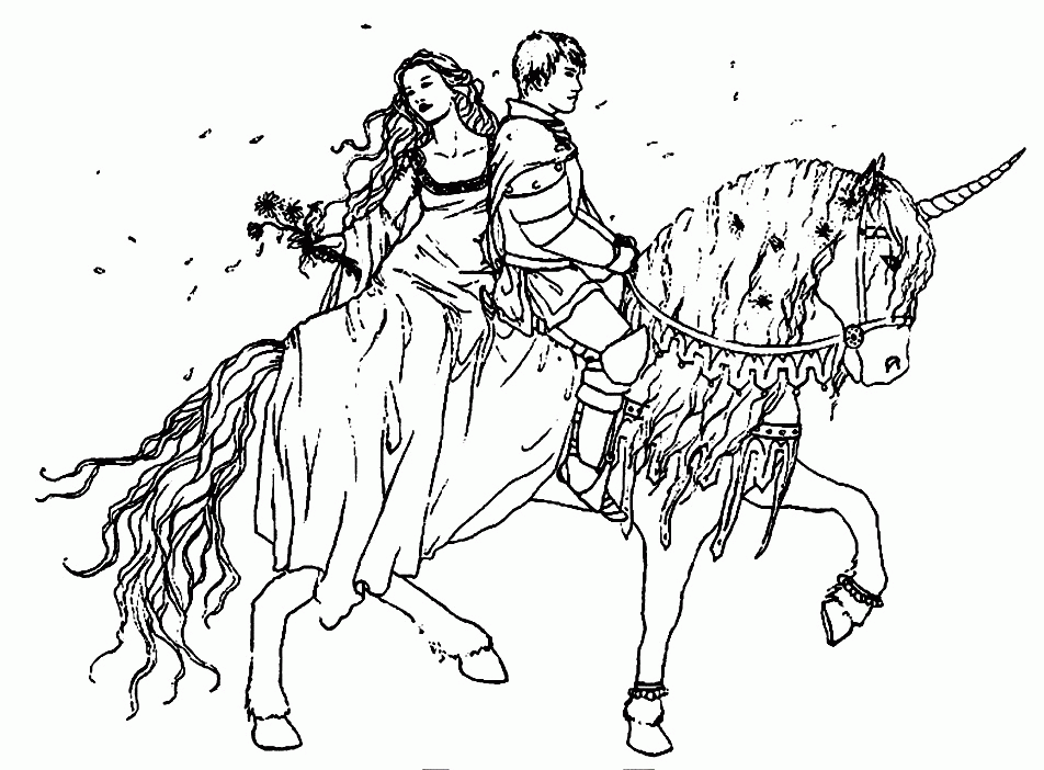 Download Horse And Rider Coloring Pages - Coloring Home