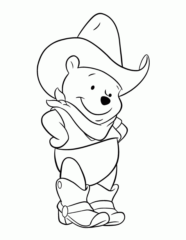 Winnie The Pooh Coloring Pages Car Cartoon Cartoons Color Thingkid 