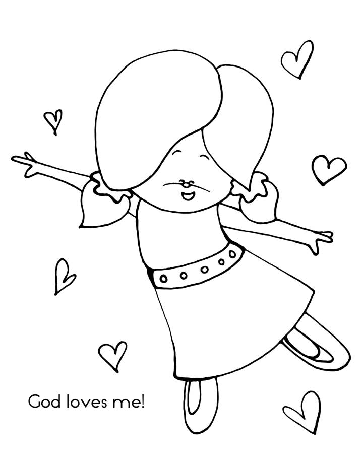 katieyunholmes: coloring pages jesus loves me