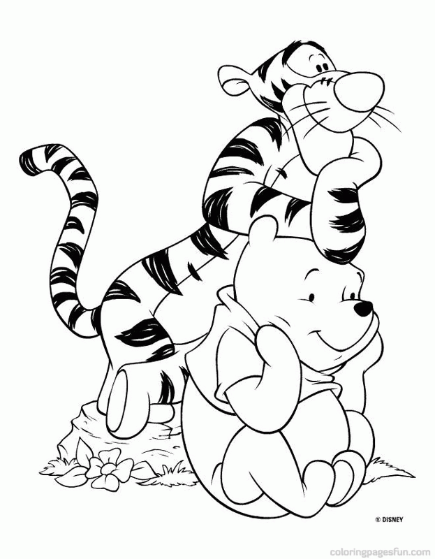 Winnie the Pooh | Free Printable Coloring Pages – Coloringpagesfun 