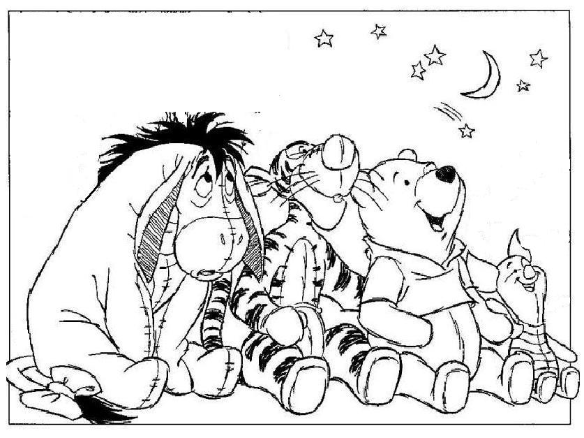Winnie The Pooh Coloring Page | Coloring Pages