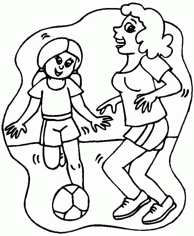 Coloring Page - Football coloring pages 5