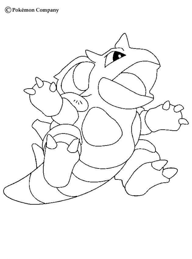 WATER POKEMON coloring pages - Blastoise