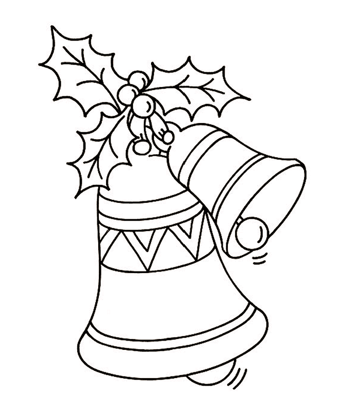 jingle bells coloring pages