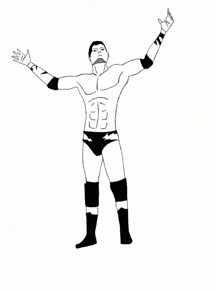 Randy Orton Coloring Pages | 99coloring.com