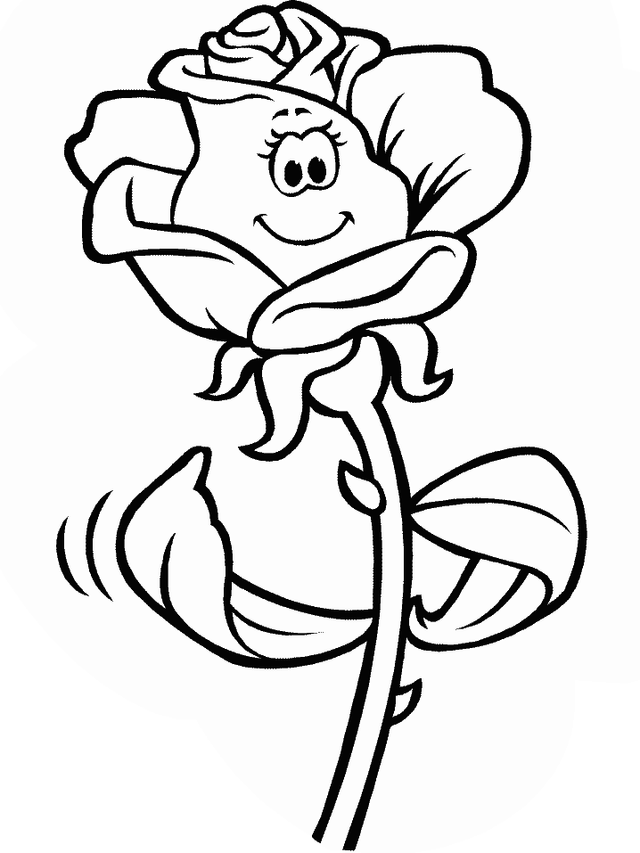 Flower coloring pages | Coloring-