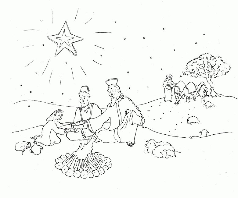 Epiphany coloring book pages