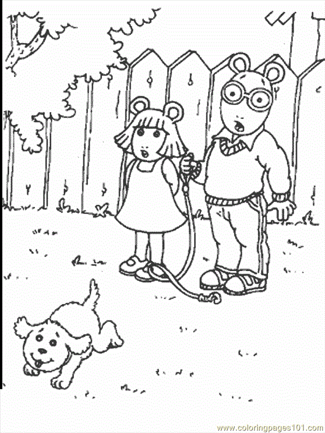 Coloring Pages Arthur And Friends 1 (20) (Cartoons > Others 