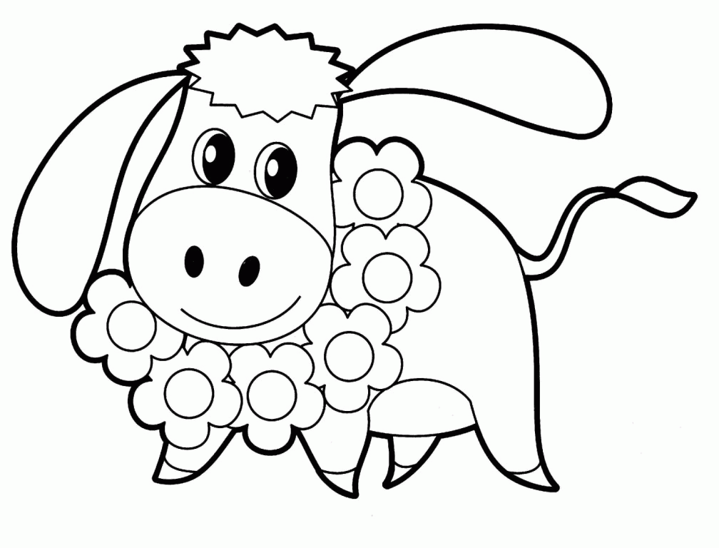 Animals Coloring Pages For Babies 89 #13318 Disney Coloring Book 