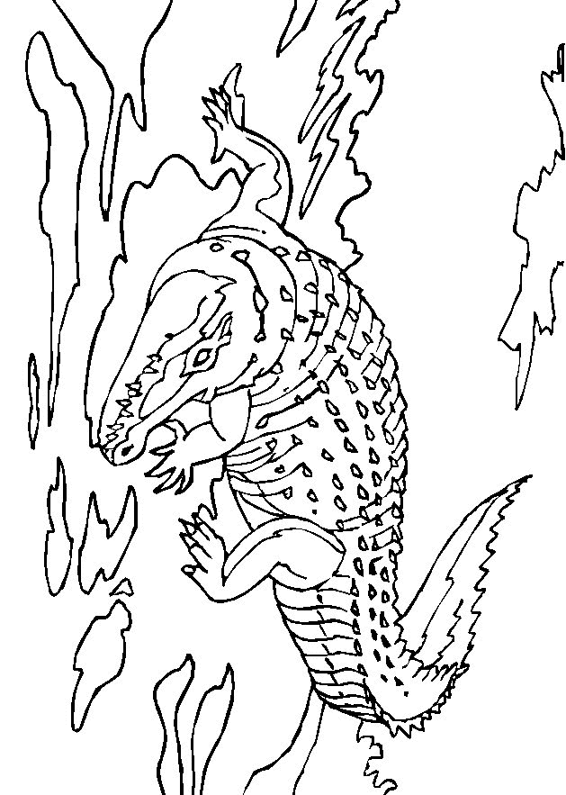 printable Crocodile coloring pages to print | Coloring Pages