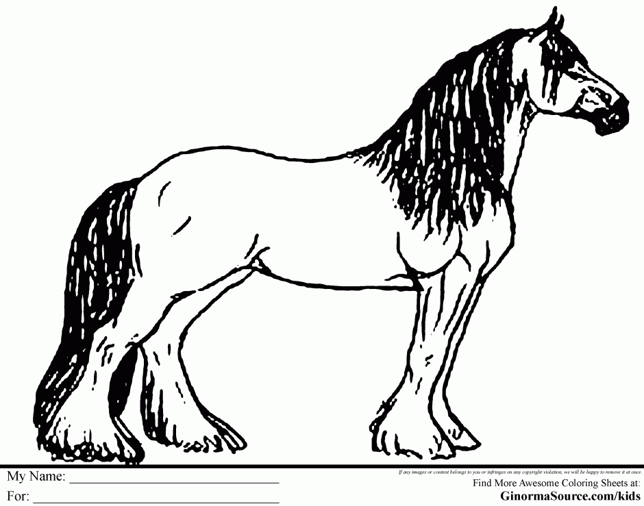 Breyer Horse Coloring Pages To Print Coloring Pages