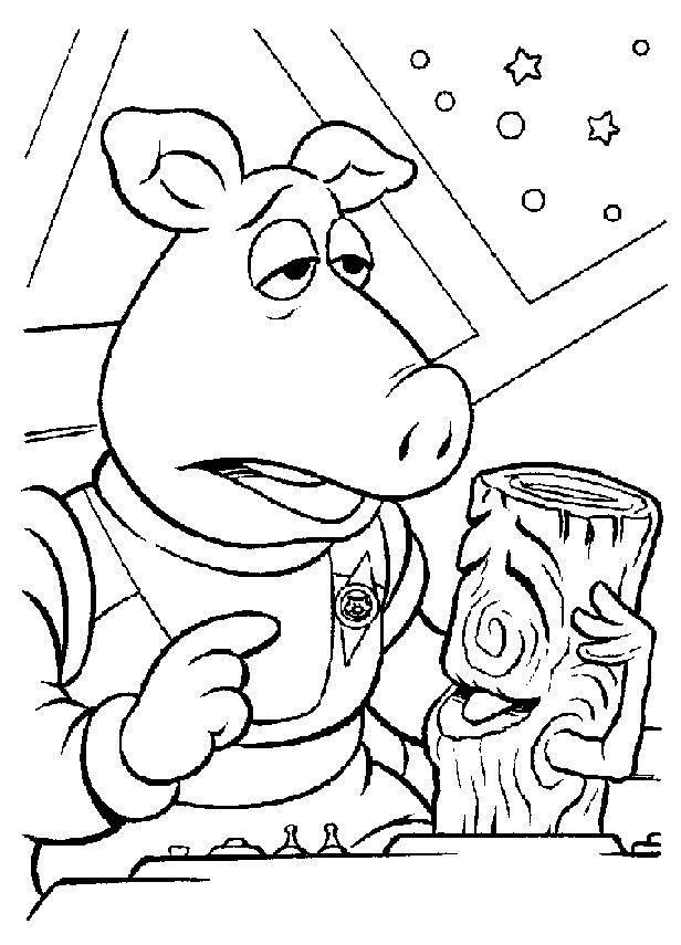 Muppets Most Wanted Coloring Pages | Birthday Printable